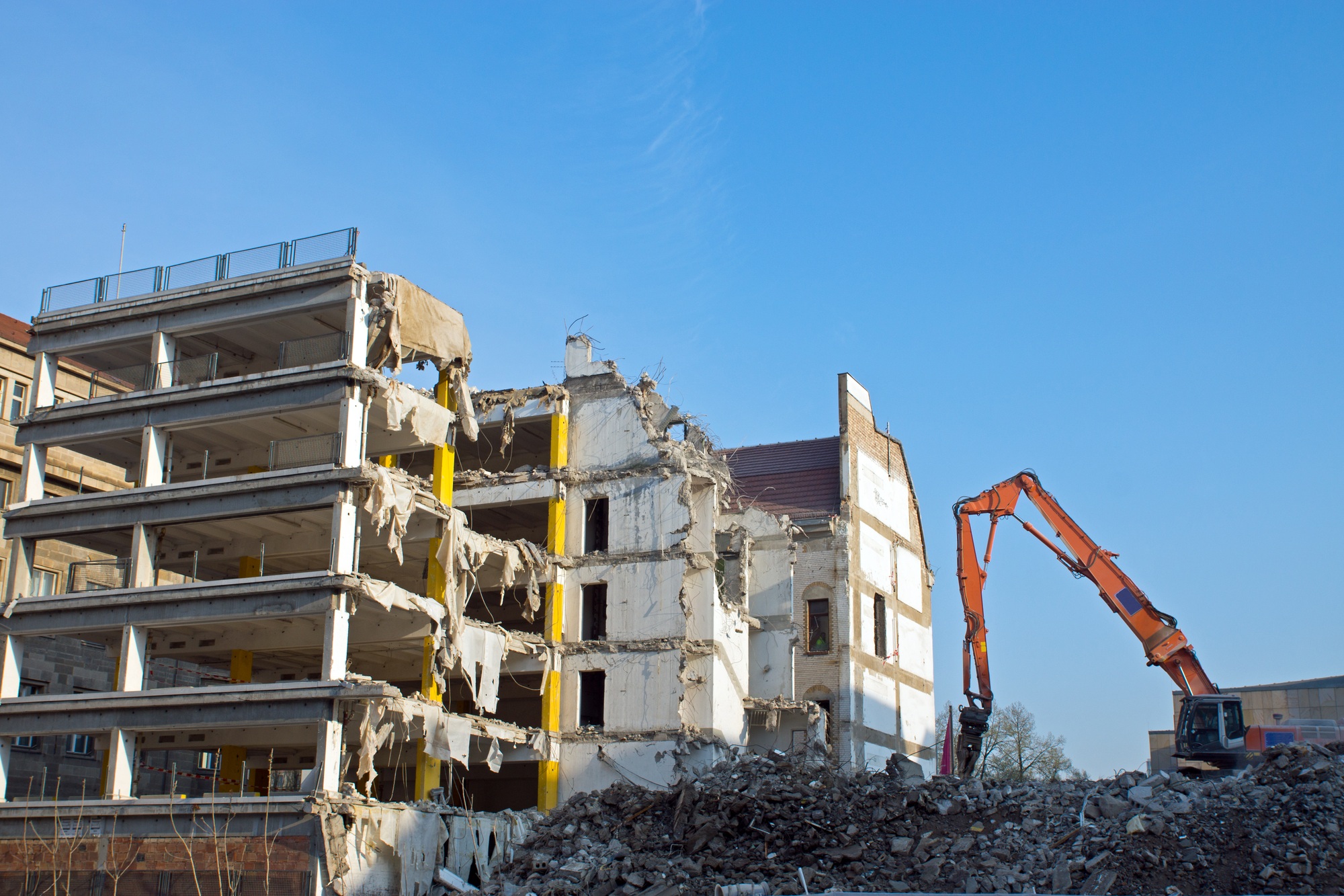 Demolitions experts for new construction or structural renovations